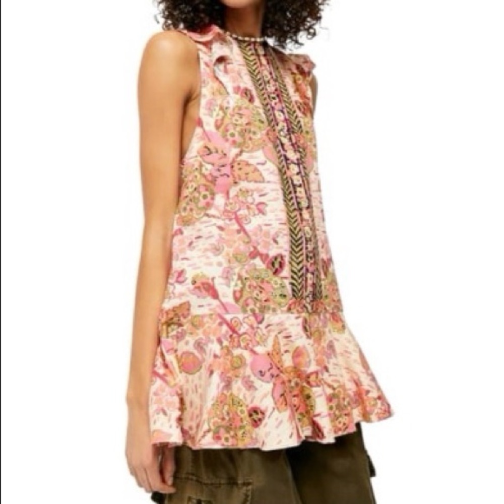 NWT Free People summer in tulum top